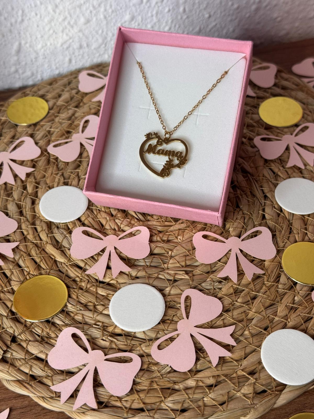 Colgante corazon mama